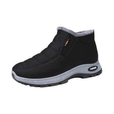 Imagem de Botas De Neve Impermeáveis Femininas De Inverno Com Pelúcia, Quentes, 