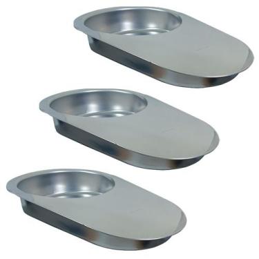 Imagem de Comadre estilo pá econox 40x28 3.5l kit 3un fami, 40x28