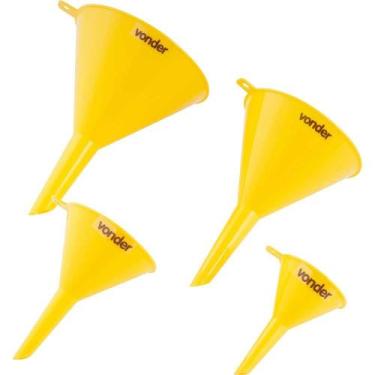 Imagem de Funil de plástico com 4 peças - FPV004 - Vonder