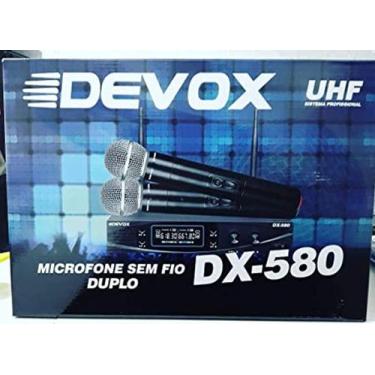 Imagem de Microfone profissional sem fio devox dx-580