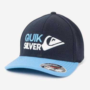 Imagem de Boné Quiksilver Aba Curva Emb Omni Surf WT26 Marinho, Gulf blue, M