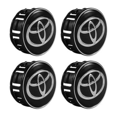 Imagem de Kit Calota Tampa Da Roda Toyota Corolla 2019/. Prius 53mm - GFM