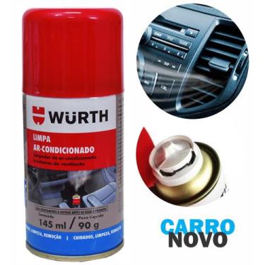 Imagem de Limpa Ar Condicionado Automotivo Granada Cheiro De Carro Novo - wurth