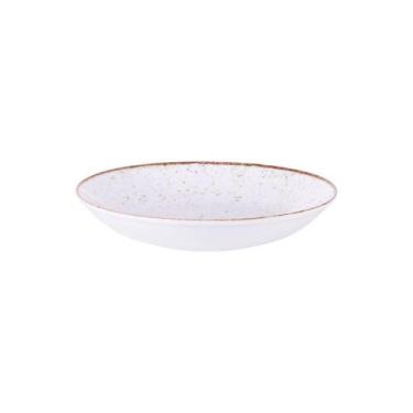 Imagem de Prato Fundo Tramontina Rustico Marrom Maxforce Em Porcelana 25 Cm