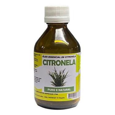 Imagem de Óleo Essencial Citronela 100% Puro Repelente Natural 100ml - Congratul