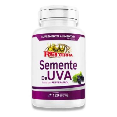 Imagem de Suplemento Nutricional Rei Terra Semente de Uva Resveratrol - Congratu
