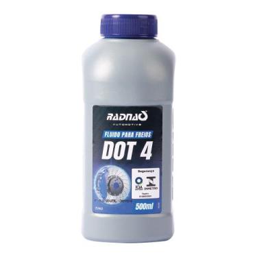 Imagem de Kit 3 Fluído Óleo De Freio Dot 4 Original Radnaq 500ml