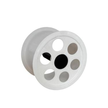 Imagem de Carretilha Pequena 15 Cm Plástico Para Pipa 01 Unidade - EPKIDS, Branc