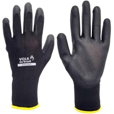 Imagem de Luva Segurança PU Tátil Black Smart Volk CA 46932 / 48366 Tamanho:GCor