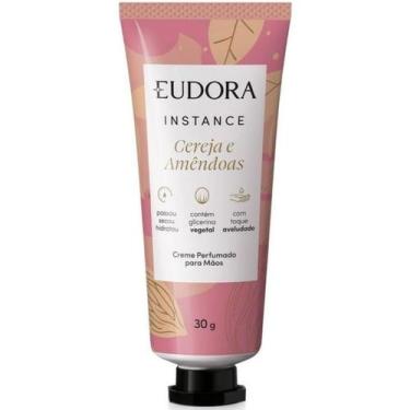 Imagem de Creme de Mãos Eudora Instance Cereja e Amêndoas 30g