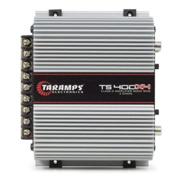 Imagem de modulo amplificador potencia taramps ts400 400x4 4 canais 400 watts rm