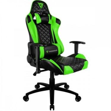 Imagem de Cadeira Gamer TGC12 com Revestimento em Poliuretano e Função de Balanço Entre 3 graus...
