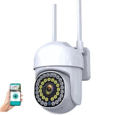 Imagem de Câmera Ip Wi-fi Prova D'água Infravermelho Dome ICSEE B47 NF - It Blue