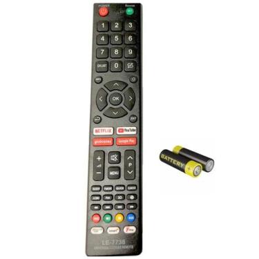 Imagem de Controle Universal Tv Lcd Led Smart Samsung Sony Philips Tcl Aoc Sharp