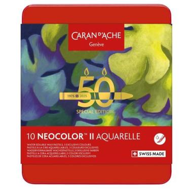 Imagem de Giz Aquarelável Caran d Ache Neocolor II Lush - Caran d'Ache