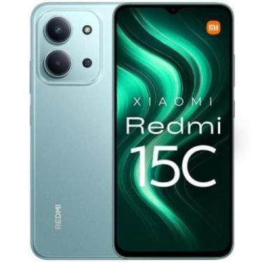 Imagem de Xiaomi Redmi 15C  Lançamento 2025 4G Verde 256GB 8GB RAM, 6,9" 120Hz, 