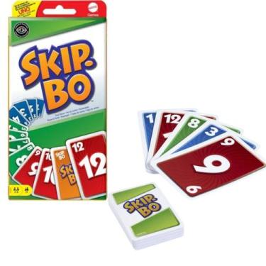 Imagem de Jogo de Cartas UNO Skip-BO Presente dia das Crianças Mattel
