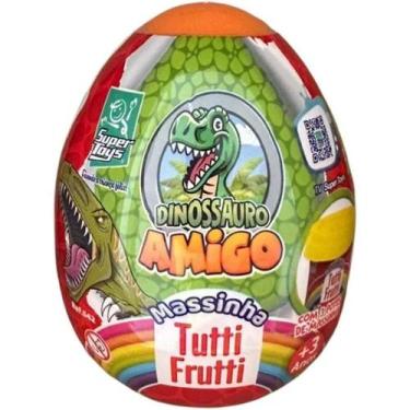 Imagem de Ovo Dinossauro Amigo C/Massinhas 542 - Cotiplas - Super Toys