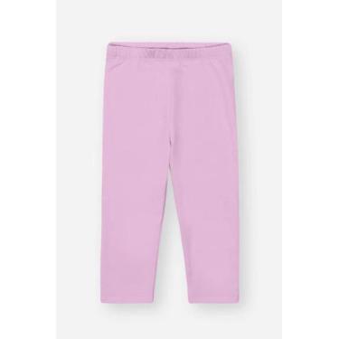 Imagem de Calça Legging Infantil Menina Térmica Sem Costura Cinti 10370, Lilás, 