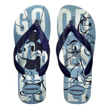 Imagem de Chinelo Havaianas Adulto Top Disney, 35/36, Azul lavanda
