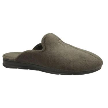 Imagem de Pantufa Masculina Pegada 166001-01 Atoalhado, Musgo, 38
