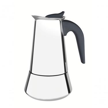 Imagem de Cafeteira Italiana para Espresso 350ML 61768-100 em Aço Inox para Fogão Uso Doméstico Tramontina