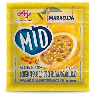 Imagem de Refresco Em Pó Mid Sabor Maracujá 20G