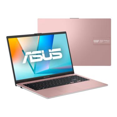 Imagem de Notebook ASUS Vivobook Go 15 E1504FA AMD Athlon Silver 10 4GB RAM 128GB SSD Windows 11 Home 15,6" LCD LED FHD nível IPS, Rose Pink -  BQ5313WS