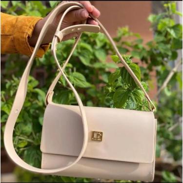 Imagem de Bolsa Em Material Sintético Modelo Transversal - Lança Perfume , Nude