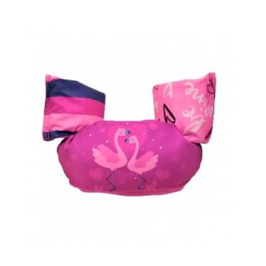 Imagem de Boia Infantil Colete Flutuante Sea Float Flamingo - Mattel, 10 a 25 Kg