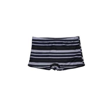 Imagem de Sunga Boxer Estampada Infantojuvenil Moda Praia Verão - Corpo dourado 