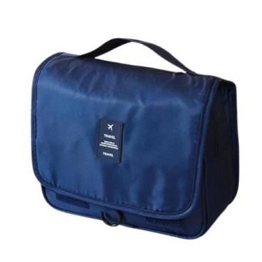 Imagem de Necessaire Bolsinha Organizadora de Viagem Unissex com Gancho - Necess