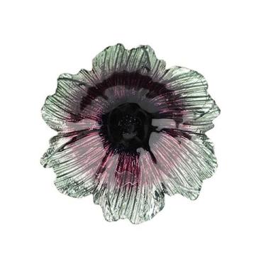 Imagem de Centro de mesa Lilith em vidro 20x5cm verde e roxo -L Hermitage - L'He