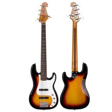 Imagem de Baixo Sx Spb62+5 5 Cordas Sunburst 3ts
