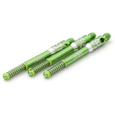 Imagem de Hastes de Dardo CUESOUL TERO AK7 de Alumínio Verde  3 unidades