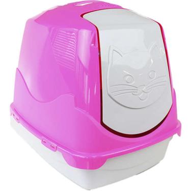 Imagem de Banheiro Pet Injet Toilet Rosa para Gatos - Tam. Único