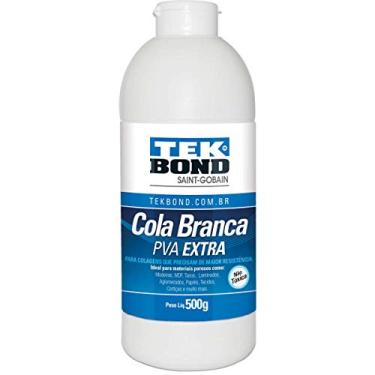 Imagem de Tekbond Cola De Alta Resistencia Branca Pva Extra 500g