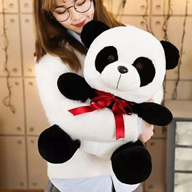 Imagem de suhang Kawaii Panda de Pelúcia Bicho de Pelúcia desenho Animado Presente de Aniversário decoração Para Casa