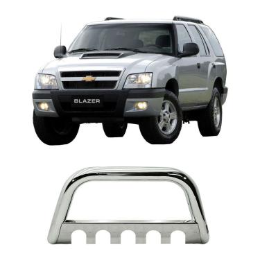 Imagem de Para-Choque de impulsão Blazer Até 2011 Com Protetor Cromado