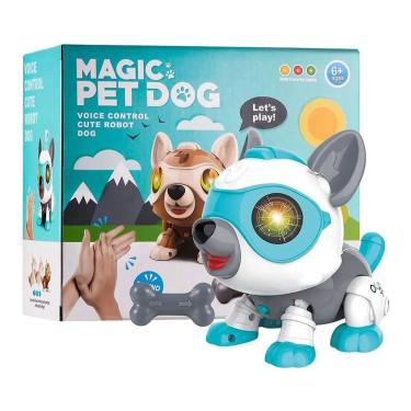 Imagem de Cachorro Robô Eletrônico Com Sensor Magic Robo Dog Fenix