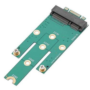 Imagem de Cartão adaptador ASHATA Mini PCIe mSATA SSD para M.2 NGFF SSD, cartão adaptador MSATA para NGFF interface MSATA para cartão de conversão M.2 NGFF