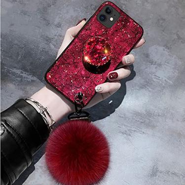 Imagem de Suporte de cristal Suporte Strap Phone Case Para iPhone 13 11 PRO MAX 8 7 Plus XSMAX XR 12 ProMax Bling Glitter TPU Coque, 1, para iphone SE 2020
