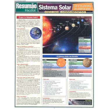Imagem de Livro - Resumão Escolar - Sistema Solar: Sol e os Planetas do Sistema Solar: Ensino Fundamental - Sérgio Noriaki Sato, Andréa Barros e Márcia Menin