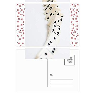 Imagem de Cartão postal Pai Gow Domino Gambling Foto Natal Natal Celebração Cartão Bênção