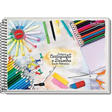 Imagem de Caderno Desenho Universitario Pauta Branca, Pacote com 10 Cadernos