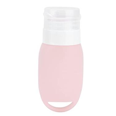 Imagem de Garrafas de viagem, garrafa de viagem à prova d'água, garrafa de silicone vazia para xampu e loção para atividades ao ar livre, viagens e casa (rosa)