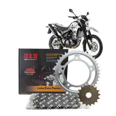 Imagem de Kit Transmissão Relação Did Yamaha Xt 660r/z Teneré (04-15) 45/15t (520vo-110zb)