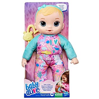 Imagem de Baby Alive, Boneca, Bebê Fofinha - Cabelos Loiros, Brinquedo Interativo, 28 cm - A partir de 18 Meses