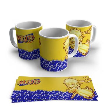Imagem de Caneca de Porcelana Naruto Minato Rikudou Personagens