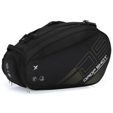 Imagem de Raqueteira Drop Shot Bentor Lima Beach e Padel Preta